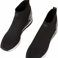 Michael Kors Skyler Dames Sneakers - Zwart - Maat 39 32 Michael Kors Skyler Dames Sneakers - Zwart - Maat 39 -Dames-schoenen Winkel 550x589 6