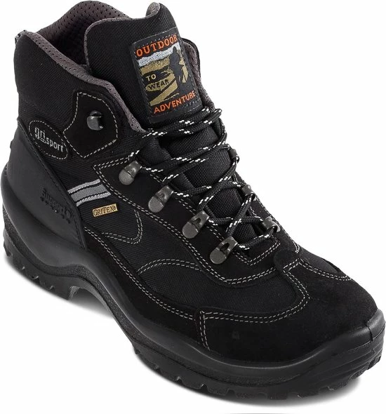 Grisport Torino Mid Wandelschoenen Unisex - Black - Maat 42 4 Grisport Torino Mid Wandelschoenen Unisex - Black - Maat 42 - Afbeelding 2