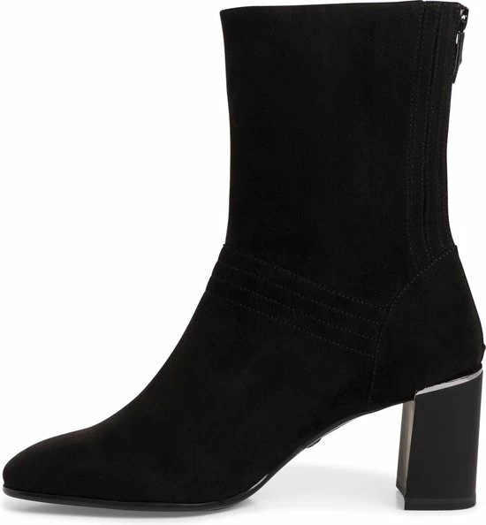 Tamaris Enkellaarsjes Zwart Leer - Dames - Maat 38 9 Tamaris Enkellaarsjes Zwart Leer - Dames - Maat 38 - Afbeelding 7