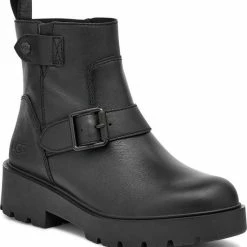 UGG SAOIRSE W - Volwassenen Laarsjes - Kleur: Zwart - Maat: 37 -Dames-schoenen Winkel 550x597 4