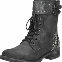 Mustang Dames Veterboot - Antraciet - Maat 39 27 Mustang Dames Veterboot - Antraciet - Maat 39 -Dames-schoenen Winkel 550x599 1