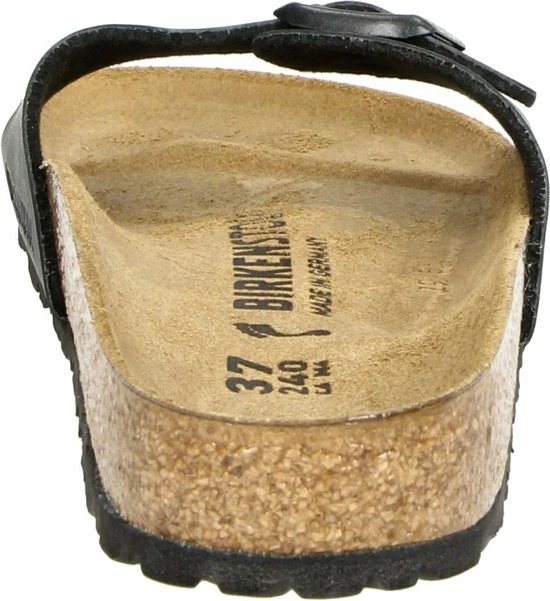Birkenstock Madrid Dames Slippers Small Fit - Black - Maat 41 7 Birkenstock Madrid Dames Slippers Small Fit - Black - Maat 41 - Afbeelding 5