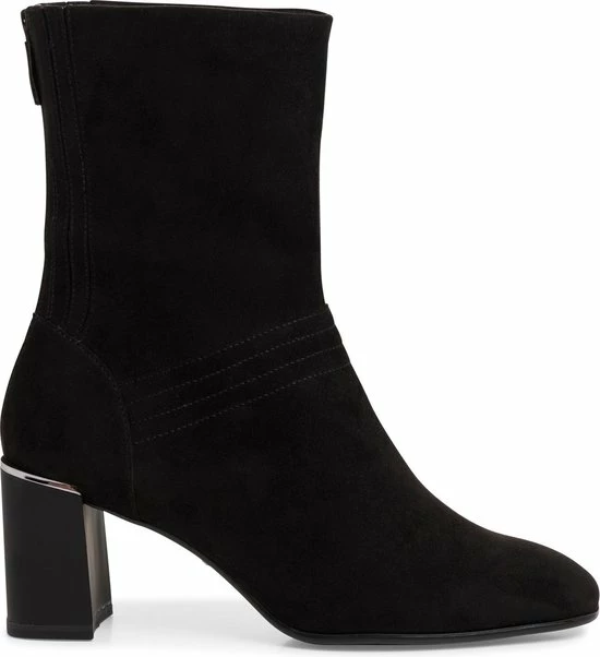 Tamaris Enkellaarsjes Zwart Leer - Dames - Maat 38 7 Tamaris Enkellaarsjes Zwart Leer - Dames - Maat 38 - Afbeelding 5