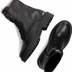 Guess Dames Veterboot - Zwart - Maat 38 -Dames-schoenen Winkel 550x602 5