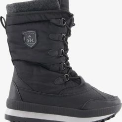 Kjelvik Dames Snowboots - Zwart - Maat 39 -Dames-schoenen Winkel 550x603