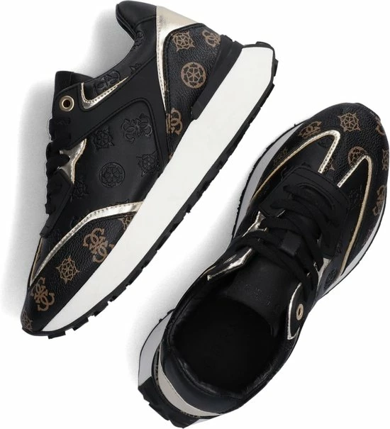 Guess Luchia Lage Sneakers - Dames - Zwart - Maat 40 15 Guess Luchia Lage Sneakers - Dames - Zwart - Maat 40 - Afbeelding 13