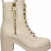 Guess Cabra Dames Veterboot - Ecru - Maat 40 1 Guess Cabra Dames Veterboot - Ecru - Maat 40 -Dames-schoenen Winkel 550x605 5