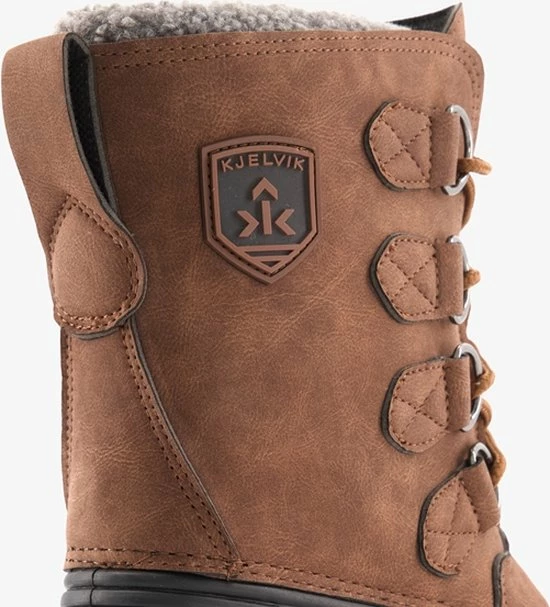 Kjelvik Gevoerde Snowboots - Bruin - Maat 42 7 Kjelvik Gevoerde Snowboots - Bruin - Maat 42 - Afbeelding 5