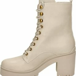 Guess Cabra Dames Veterboot - Ecru - Maat 40 23 Guess Cabra Dames Veterboot - Ecru - Maat 40 -Dames-schoenen Winkel 550x610 3