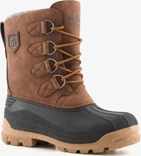 Kjelvik Gevoerde Snowboots - Bruin - Maat 42 3 Kjelvik Gevoerde Snowboots - Bruin - Maat 42