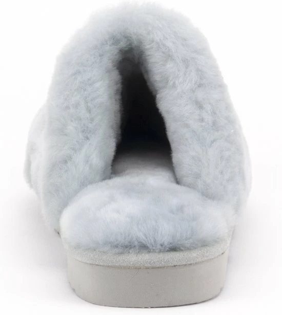 Warmbat Mungo Dames Sloffen - Ice Blue - Maat 38 5 Warmbat Mungo Dames Sloffen - Ice Blue - Maat 38 - Afbeelding 3