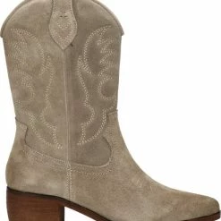 Nelson Dames Cowboylaars - Beige - Maat 39 -Dames-schoenen Winkel 550x613 9