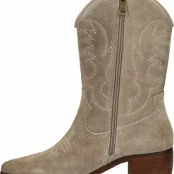 Nelson Dames Cowboylaars - Beige - Maat 39 -Dames-schoenen Winkel 550x620 7