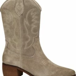 Nelson Dames Cowboylaars - Beige - Maat 39 -Dames-schoenen Winkel 550x622 4
