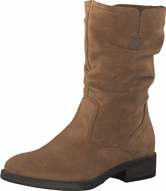 Tamaris Enkellaars - Vrouwen - Bruin/Cognac - Maat 38 4 Tamaris Enkellaars - Vrouwen - Bruin/Cognac - Maat 38 - Afbeelding 2