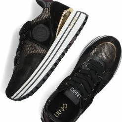 Liu Jo Maxi Wonder 01 Lage Sneakers - Dames - Zwart - Maat 38 24 Liu Jo Maxi Wonder 01 Lage Sneakers - Dames - Zwart - Maat 38 -Dames-schoenen Winkel 550x632 1