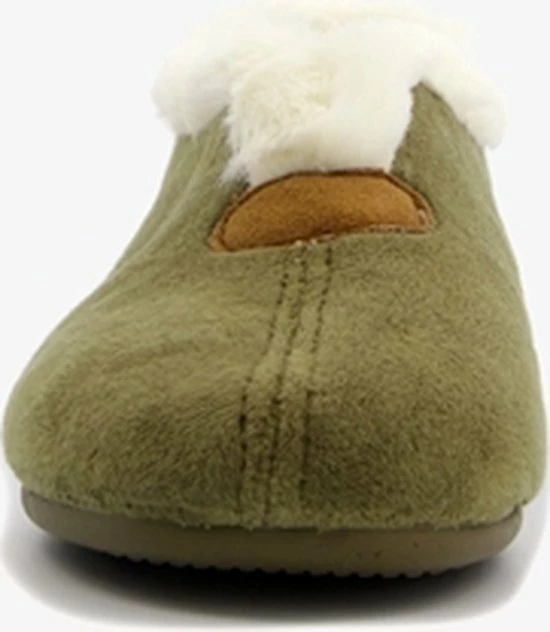 Hush Puppies Dames Pantoffels - Groen - Maat 38 - Sloffen 4 Hush Puppies Dames Pantoffels - Groen - Maat 38 - Sloffen - Afbeelding 2