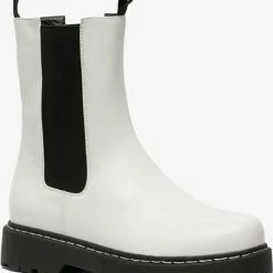 Blue Box Dames Chelsea Boots - Wit - Maat 40