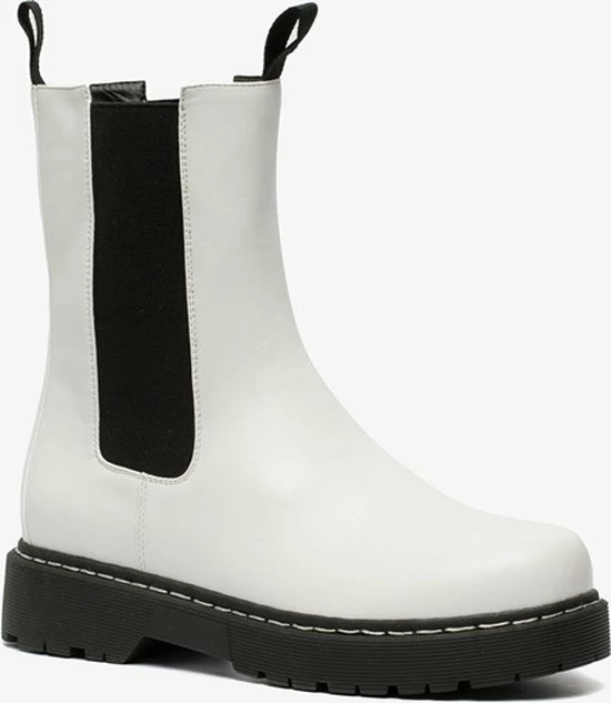Blue Box Dames Chelsea Boots - Wit - Maat 40 3 Blue Box Dames Chelsea Boots - Wit - Maat 40