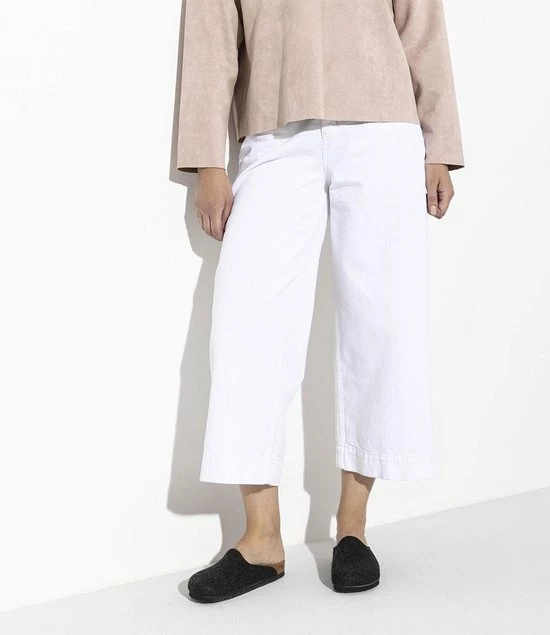 Birkenstock Amsterdam Anthracite Narrow VEG Felt Wooly Home Unisex Pantoffels - Antraciet - Maat 38 13 Birkenstock Amsterdam Anthracite Narrow VEG Felt Wooly Home Unisex Pantoffels - Antraciet - Maat 38 - Afbeelding 11