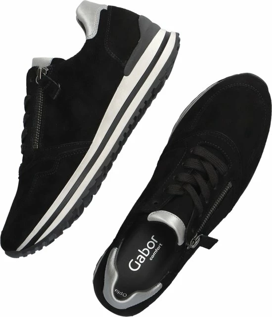 Gabor 96.528 Dames Sneakers - Zwart - Maat 40 7 Gabor 96.528 Dames Sneakers - Zwart - Maat 40 - Afbeelding 5