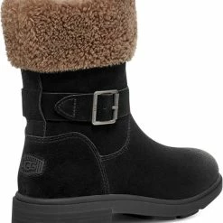 UGG Harrison Cuff Dames Laarzen - Black - Maat 41 -Dames-schoenen Winkel 550x648 7