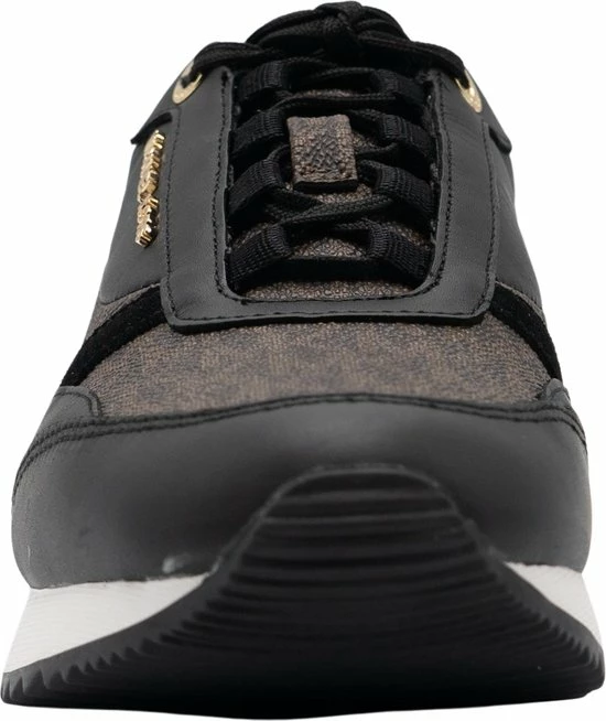 Michael Kors Allie Stride Dames Sneakers - Black/Brown - Maat 39 9 Michael Kors Allie Stride Dames Sneakers - Black/Brown - Maat 39 - Afbeelding 7