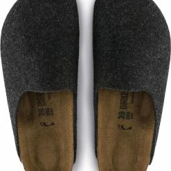 Birkenstock Amsterdam Anthracite Narrow VEG Felt Wooly Home Unisex Pantoffels - Antraciet - Maat 38 32 Birkenstock Amsterdam Anthracite Narrow VEG Felt Wooly Home Unisex Pantoffels - Antraciet - Maat 38 -Dames-schoenen Winkel 550x664 1