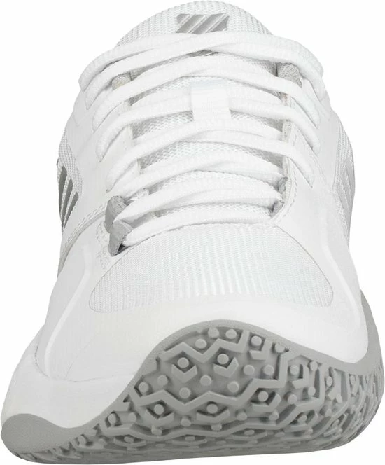 K-Swiss Ks Tfw Aero Court Omni Tennisschoenen Dames - White/High-Rise/Silver 6 K-Swiss Ks Tfw Aero Court Omni Tennisschoenen Dames - White/High-Rise/Silver - Afbeelding 4