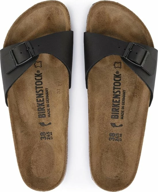 Birkenstock Madrid Dames Slippers Small Fit - Black - Maat 41 3 Birkenstock Madrid Dames Slippers Small Fit - Black - Maat 41