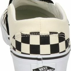 Vans Asher Checkerboard Dames Sneakers - Black/White - Maat 39 -Dames-schoenen Winkel 550x666 2