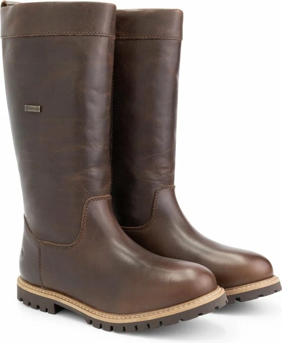 Travelin' Storslett Dames Outdoorlaarzen - Waterdicht En Ademend - Wol Gevoerde Wandellaars - Donkerbruin Leer - Maat 38 5 Travelin' Storslett Dames Outdoorlaarzen - Waterdicht En Ademend - Wol Gevoerde Wandellaars - Donkerbruin Leer - Maat 38 - Afbeelding 3