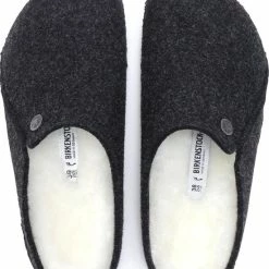 Birkenstock Zermatt Regular Filz Shearling Cozy Home Pantoffels - Anthraciet - Maat 42 34 Birkenstock Zermatt Regular Filz Shearling Cozy Home Pantoffels - Anthraciet - Maat 42 -Dames-schoenen Winkel 550x669 5