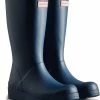 Hunter - Regenlaarzen Voor Dames - Original Play Boots Tall - Marineblauw - Maat 40-41EU -Dames-schoenen Winkel 550x670 3