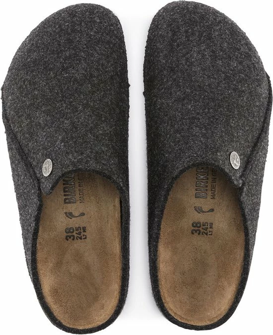 Birkenstock Sloffen - Maat 38 - Unisex - Antraciet 12 Birkenstock Sloffen - Maat 38 - Unisex - Antraciet - Afbeelding 10