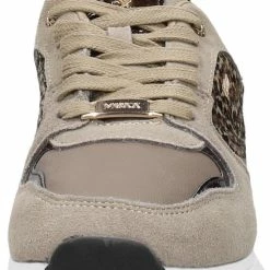 Mexx Dames Sneaker Fleur Taupe -Dames-schoenen Winkel 550x676 1