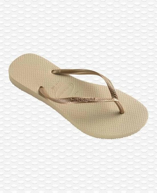 Havaianas Slim Dames Slippers - Sand Grey/Light Golden - Maat 39/40 21 Havaianas Slim Dames Slippers - Sand Grey/Light Golden - Maat 39/40 - Afbeelding 19