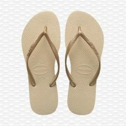 Havaianas Slim Dames Slippers - Sand Grey/Light Golden - Maat 39/40 48 Havaianas Slim Dames Slippers - Sand Grey/Light Golden - Maat 39/40 -Dames-schoenen Winkel 550x677 9