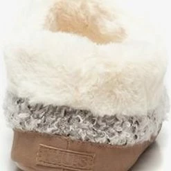 Thu!s Gebreide Dames Pantoffels - Grijs - Maat 39 - Sloffen -Dames-schoenen Winkel 550x678