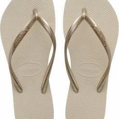 Havaianas Slim Dames Slippers - Sand Grey/Light Golden - Maat 39/40 43 Havaianas Slim Dames Slippers - Sand Grey/Light Golden - Maat 39/40 -Dames-schoenen Winkel 550x679 4