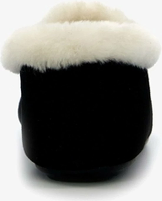 Hush Puppies Zwarte Dames Pantoffels - Zwart - Maat 38 - Sloffen - Echt Leer 6 Hush Puppies Zwarte Dames Pantoffels - Zwart - Maat 38 - Sloffen - Echt Leer - Afbeelding 4