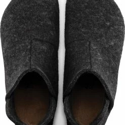 Birkenstock Sloffen - Maat 39 - Unisex - Antraciet -Dames-schoenen Winkel 550x683 1