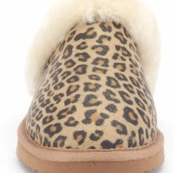 Warmbat Collie Dames Sloffen - Print Panther Cognac - Maat 38 -Dames-schoenen Winkel 550x685 2