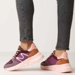 Mexx Dames Sneaker Khira Paars -Dames-schoenen Winkel 550x687 30