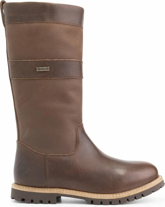 Travelin' Danmark Dames Outdoorlaarzen - Gevoerde Waterdichte Wandellaars - Donkerbruin Leer - Maat 39 3 Travelin' Danmark Dames Outdoorlaarzen - Gevoerde Waterdichte Wandellaars - Donkerbruin Leer - Maat 39