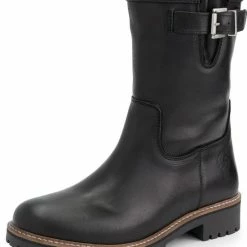 Travelin' Gjerstad Dames Outdoorlaarzen - Waterdicht En Gevoerde Wandellaars - Zwart Leer - Maat 39 -Dames-schoenen Winkel 550x696