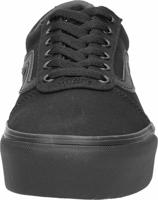 Vans Ward Platform Dames Sneakers - (Canvas) Black/Black - Maat 41 18 Vans Ward Platform Dames Sneakers - (Canvas) Black/Black - Maat 41 - Afbeelding 16