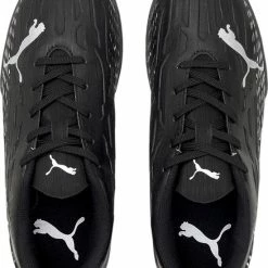 Puma Puma Ultra 4.3 IT Zaalvoetbalschoen Sportschoenen - Maat 37 - Unisex - Zwart/wit -Dames-schoenen Winkel 550x702