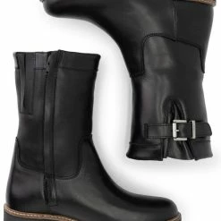 Travelin' Gjerstad Dames Outdoorlaarzen - Waterdicht En Gevoerde Wandellaars - Zwart Leer - Maat 39 -Dames-schoenen Winkel 550x703 2