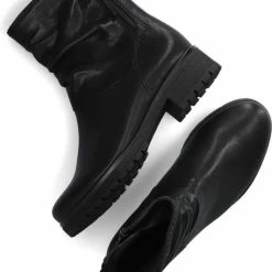 Gabor 092 Enkellaarsjes - Enkelboots Met Rits - Dames - Zwart - Maat 38 -Dames-schoenen Winkel 550x711 2